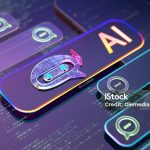 Artificial Intelligence digital concept illustrate of modern internet technology and innovative processes
3D rendering
